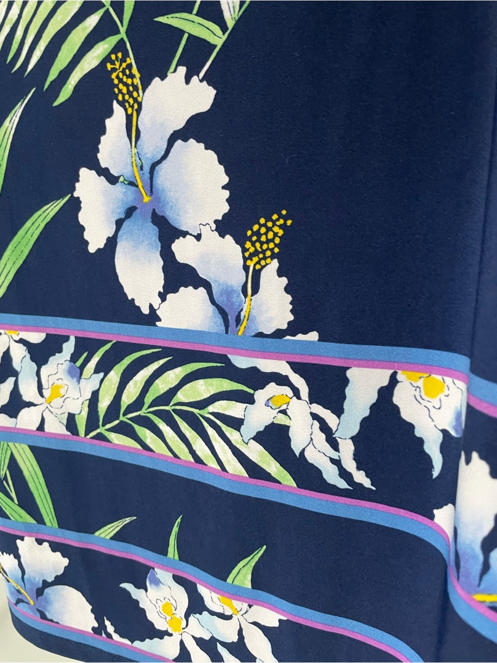 Tommy Bahama Acqua Dei Fiore Short Dress Island Navy Medium - Picture 4 of 9